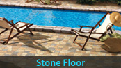 Stone look floor